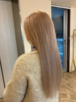 ロング カラー 暖色/ミルクティー/ レイヤー/yuriaのヘアスタイル