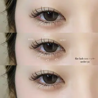 マツエク・マツパ coast hinaのマツエク・マツパデザイン