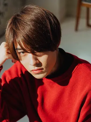 メンズ ハイライト&曲がる 縮毛矯正特化 玉置のヘアスタイル