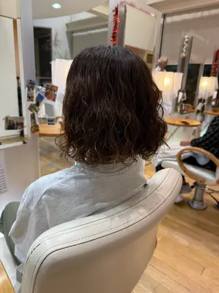 パーマ 山本 瑠華のヘアスタイル