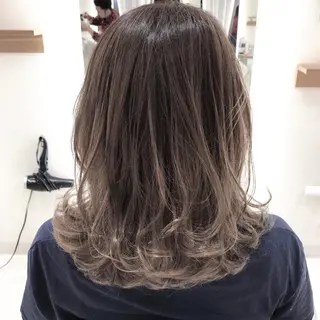 ミディアム カラー Blossom大塚 ディレクター永野のヘアスタイル