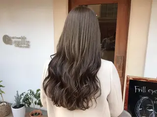 ロング カラー 中津/柔らかカラー/ ナガオ　イズミのヘアスタイル