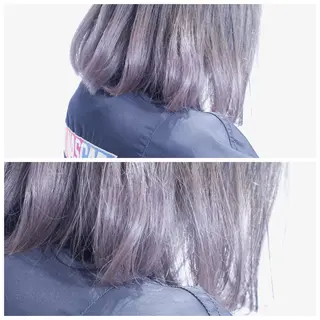 ミディアム カラー BOB🌟ハイトーン /ブリーチ/TAKUのヘアスタイル