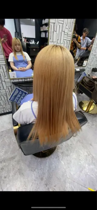 ロング 池田 亮雅のヘアスタイル