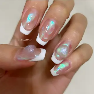 ネイル ネイル/耳つぼ /新ホワイトニングのネイルデザイン