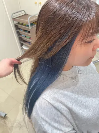 ロング レイヤー×ハイライト 🌷RINA🌷のヘアスタイル