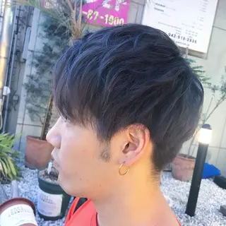 ショート カラー メンズ 似合わせ提案サラ艶♡ 彩華のヘアスタイル