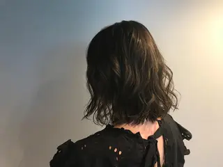 ミディアム パーマ 【美髪とカット】 AKIFUMIのヘアスタイル