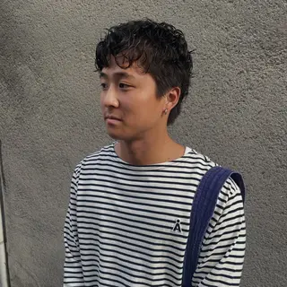 パーマ メンズ 慎太朗/メンズカット /スパイキー/パーマのヘアスタイル