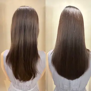 ロング ホリウチ アキオのヘアスタイル
