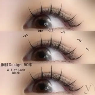 マツエク・マツパ 𝐧𝐞𝐨𝐧新宿 ❤️𝐀𝐲𝐚のマツエク・マツパデザイン