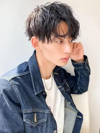 パーマ メンズ メンズ特化 / ツイスパ🔥高林拓斗のヘアスタイル