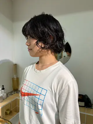 ショート パーマ sakura🌸 レイヤー/韓国ヘアのヘアスタイル