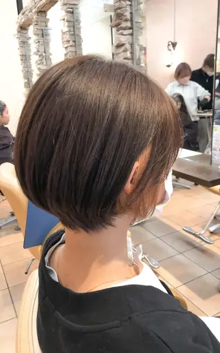 ショート 地毛風ストレート ⚡️下ノ村柊斗⚡️のヘアスタイル