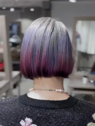 ミディアム ルーツカラー/ デザインカラー/井川のヘアスタイル