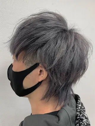 カラー メンズ 似合わせ/透明感カラ ー/QUATRO谷口のヘアスタイル