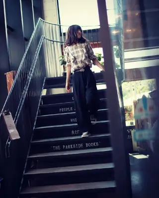 ミディアム Roji 米田 真一のヘアスタイル