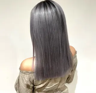 セミロング 大人可愛い/レイヤー /ブリーチ/溝口誠二のヘアスタイル