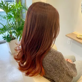 カラー lor.kyoto 奥村みゆきのヘアスタイル