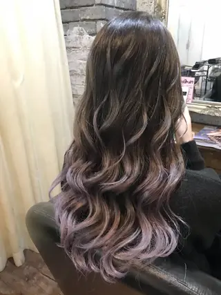 ロング カラー Tsuyoki .のヘアスタイル