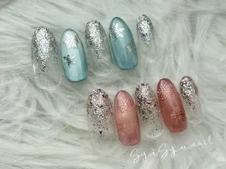 ミディアム SyiSyu なんば本店のネイルデザイン