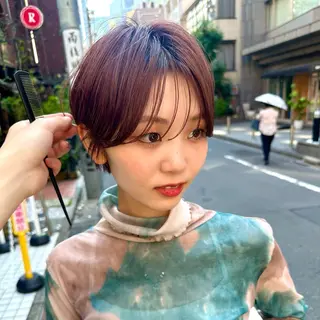 ショート 骨格診断で絶対可愛い ✨丸みショート✨凌弥のヘアスタイル