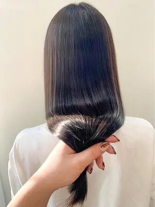 ロング パーマ オクミヅキ /髪質改善/梅田🫧のヘアスタイル