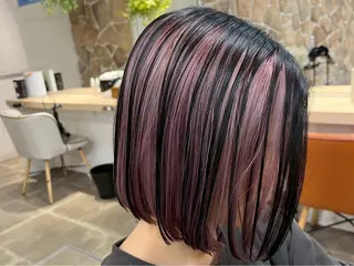 カラー レディースカット無料 ✨️みずか💜のヘアスタイル
