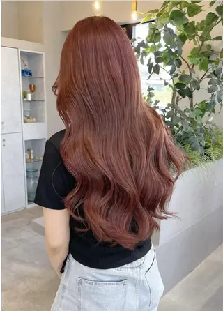 ロング カラー 安城/透明感カラー/ cocoa🐩♪のヘアスタイル