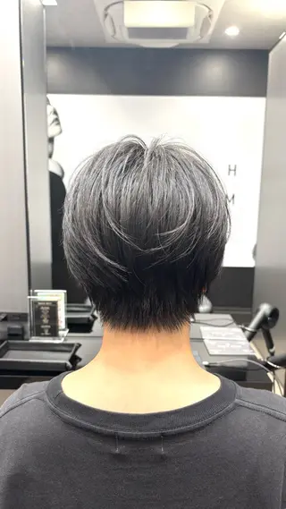 ショート HARUKI  MINATO Japan広島紙屋町店所属・hmj紙屋町店 脊戸智志のヘアスタイル