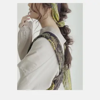 ロング ヘアアレンジ 🌿木金限定🌿@ ﾏﾝﾂｰﾏﾝｻﾛﾝのヘアスタイル