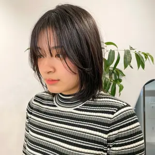 ミディアム 可愛いパーマスタイル といえばISSEYのヘアスタイル