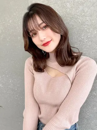 カラー NEW本川越所属・橋本 知弥のヘアスタイル