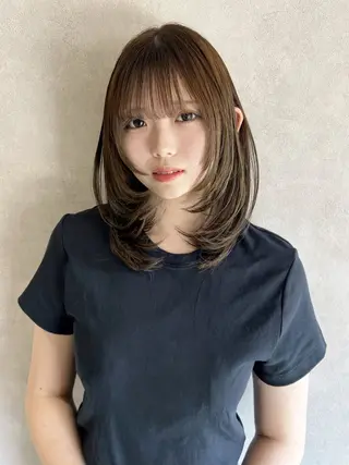 カラー nehus nagaoka所属・🦋Imai Mizuki🦋‪のヘアスタイル