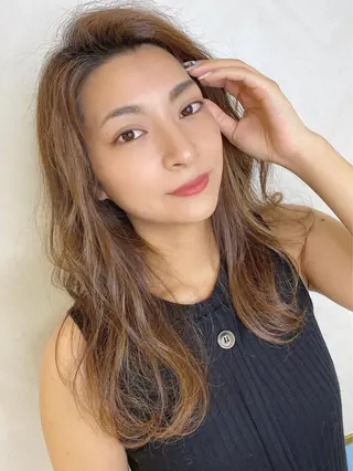 セミロング lond strada所属・🌟モテ髪ショート 🌟店長 津賀涼のヘアスタイル