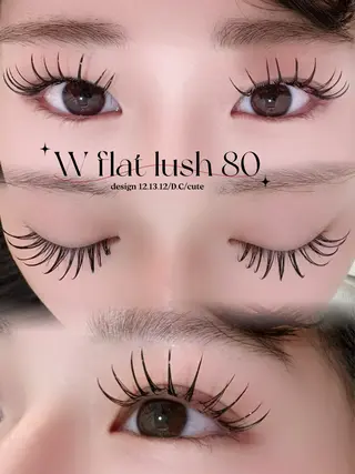 マツエク・マツパ CLULUN倉敷店 kawate🌵のマツエク・マツパデザイン