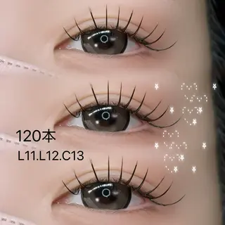 マツエク・マツパ 🩷Kawada Tiara‎🩷のマツエク・マツパデザイン