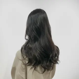 ロング カラー ヘアアレンジ キヨミ 韓国レイヤーカットのヘアスタイル