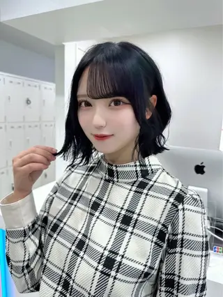 ミディアム 🦋韓国風カラー🦋 こうせい原宿のヘアスタイル