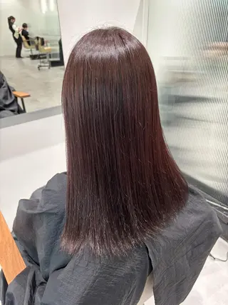 セミロング カラー ⛰️カラーパーマ⛰️ モデル大募集大坂龍平のヘアスタイル
