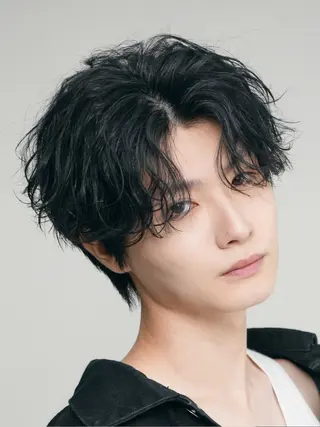パーマ メンズ 名古屋メンズカラー 特化小林我修のヘアスタイル