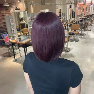 カラー LUNTY NAMBA 難波駅前店所属・透け感ベージュ 🪐REN🪐のヘアスタイル