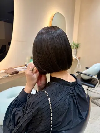 カラー ベージュカラー/さら 🎀のヘアスタイル