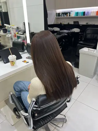 ロング ハッタ ミクのヘアスタイル