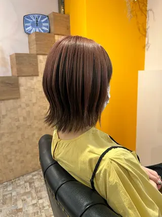 ミディアム カラー 伊藤 皓亮のヘアスタイル