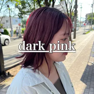 ロング カラー ブリーチ/暖色カラー 宮城陽日のヘアスタイル