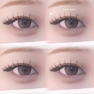 マツエク・マツパ 韓国風束感まつ毛🩵 Nozomiのマツエク・マツパデザイン