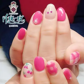 ネイル 六本木ネイル阡夜一夜 当日&持ち込み歓迎のネイルデザイン