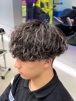 カラー パーマ メンズ 【圧倒的センス】 まる/メンズカラーのヘアスタイル