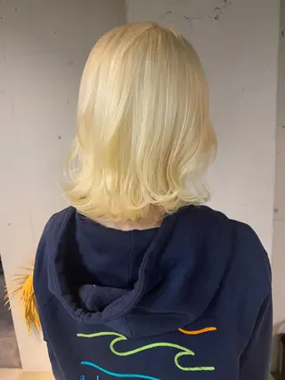 セミロング カラー 艶髪/髪質改善/ MONSO山本のヘアスタイル